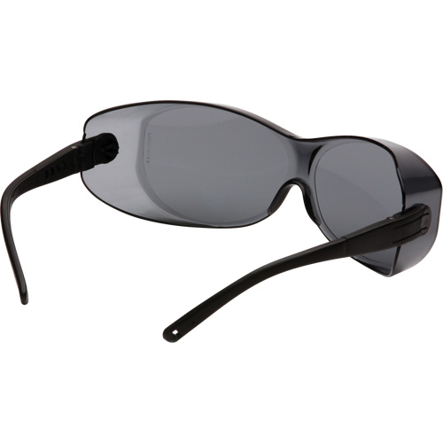 OTS&reg; XL Safety Glasses, Grey Lens, Anti-Scratch, ANSI Z87+/Meets/Exceeds CSA Z94.3 NRZ Safety Inc.
