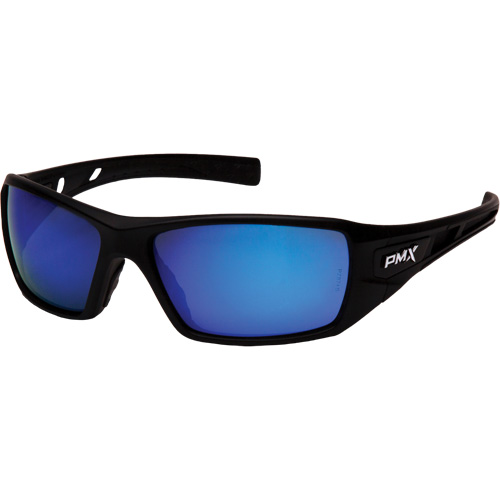 Lunettes de s&eacute;curit&eacute; Velar, Lentille Miroir bleu, ANSI Z87+/R&eacute;pond ou surpasse la norme CSA Z94.3 NRZ Safety Inc.