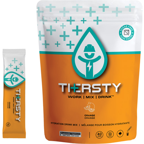 Hydration Drink Mix, Single Serve, Orange NRZ Safety Inc.