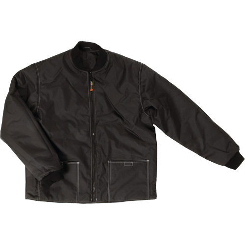 Ripstop 4-in-1 Safety Jacket, Polyester, Black, 3X-Large NRZ Safety Inc.