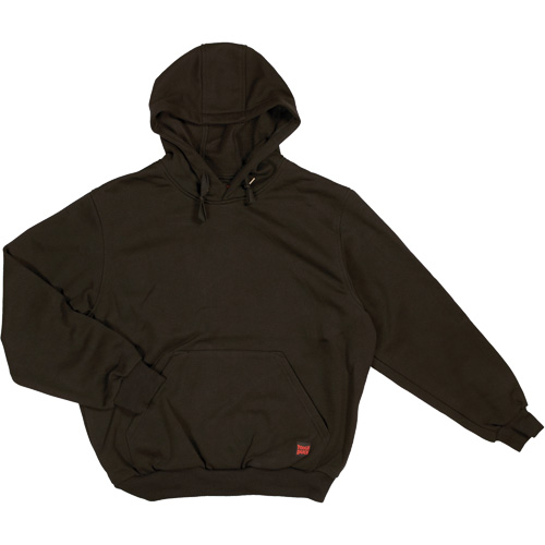 Water Repellent Fleece Pullover Hoodie, Men's, Small, Black NRZ Safety Inc.