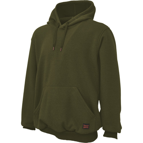 Water Repellent Fleece Pullover Hoodie, Men's, X-Large, Green NRZ Safety Inc.
