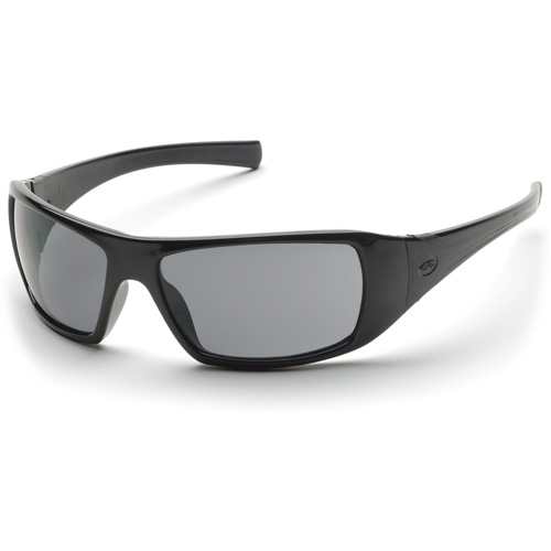 Lunettes de s&eacute;curit&eacute; &agrave; monture compl&egrave;te Goliath, Lentille Gris, Polaris&eacute;, ANSI Z87+/R&eacute;pond ou surpasse la norme CSA Z94.3 NRZ Safety Inc.