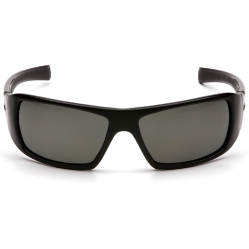 Lunettes de s&eacute;curit&eacute; &agrave; monture compl&egrave;te Goliath, Lentille Gris, Polaris&eacute;, ANSI Z87+/R&eacute;pond ou surpasse la norme CSA Z94.3 NRZ Safety Inc.