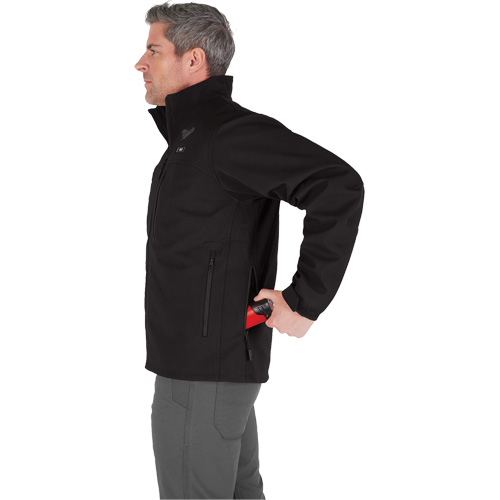 Manteau chauffante M12 ToughShell avec pile, Hommes, Petit, Noir NRZ Safety Inc.