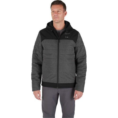 M12 Heated Quietshell Jacket with Battery, Men's, Small, Grey NRZ Safety Inc.