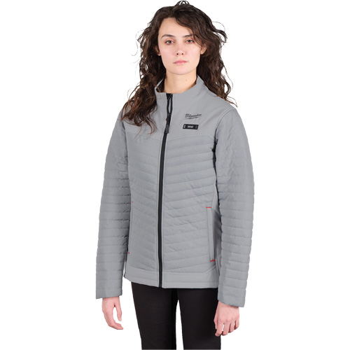 Manteau chauffant M12 Axis avec pile, Femmes, 2T-Grand, Gris NRZ Safety Inc.