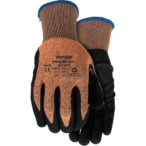 Gants r&eacute;sistants &agrave; la coupe Stealth Phoenix, Taille T-petit, Calibre 18, Rev&ecirc;tement Nitrile, Enveloppe en PEHP/Polyester, ASTM ANSI niveau A4 NRZ Safety Inc.