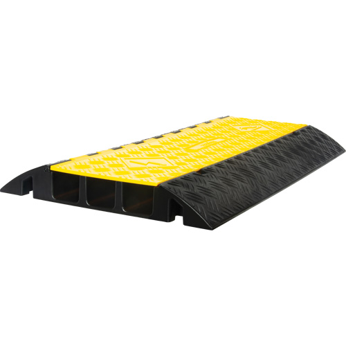 Protecteur de c&acirc;bles en polyur&eacute;thane, 3 canaux, 35,43" lo x 19,69" la x 3" h NRZ Safety Inc.