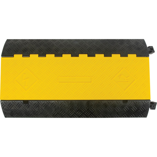 Protecteur de c&acirc;bles en polyur&eacute;thane, 3 canaux, 35,43" lo x 19,69" la x 3" h NRZ Safety Inc.
