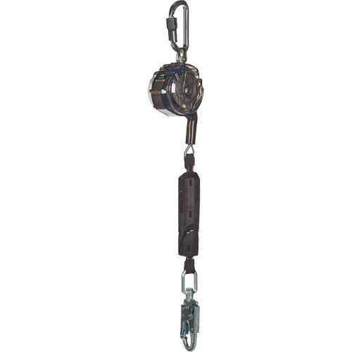 C&acirc;ble de limiteur de chute personnel 36CS V-TEC, 10', Acier galvanis&eacute;, Pivotant NRZ Safety Inc.