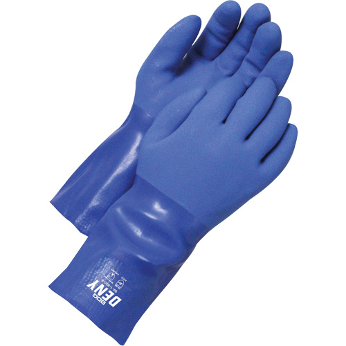 Gants textur&eacute;s, Taille 12, 12" lo, PVC, Doublure en Coton NRZ Safety Inc.