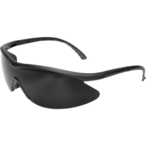 Lunettes de s&eacute;curit&eacute; Banraj, Lentille Fum&eacute;e, Anti-&eacute;gratignures, ANSI Z87+/MCEPS GL-PD 10-12/R&eacute;pond ou surpasse la norme CSA Z94.3 NRZ Safety Inc.