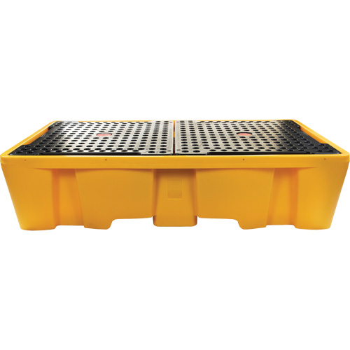 Double palette de d&eacute;versements IBC, Capacit&eacute; de d&eacute;versement 317 gal. US, 89" x 57" x 23" NRZ Safety Inc.