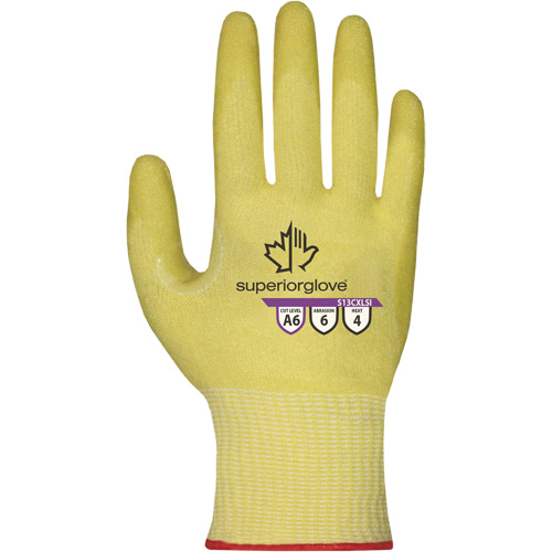 Emerald CX&reg; S13CXLSI Non-Marring Heat-Resistant Gloves, Size 6, 13 Gauge, Silicone Coated, Acrylic Shell, ASTM ANSI Level A6 NRZ Safety Inc.