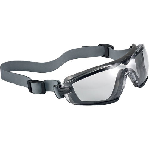Lunettes de s&eacute;curit&eacute; compactes Cobra TPR, Lentille Transparent, Antibu&eacute;e/Anti-&eacute;gratignures, Ventilation Ferm&eacute; NRZ Safety Inc.