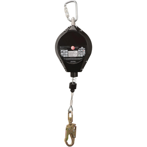 SRL-73302-40LE Self-Retracting Lifeline, 40', Galvanized Steel, Swivel NRZ Safety Inc.