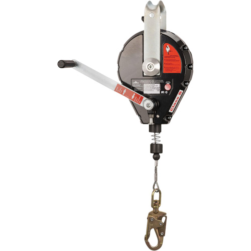 SRL-73303-60 Cable Self-Retracting Lifeline with Recovery, 60', Galvanized Steel, Swivel NRZ Safety Inc.