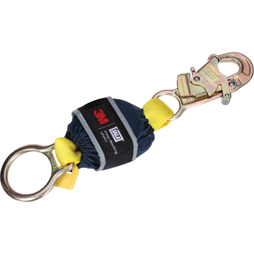 Amortisseur, 1,3', Point d'ancrage &agrave; Anneau en D, Crochet mousqueton aux jambes NRZ Safety Inc.