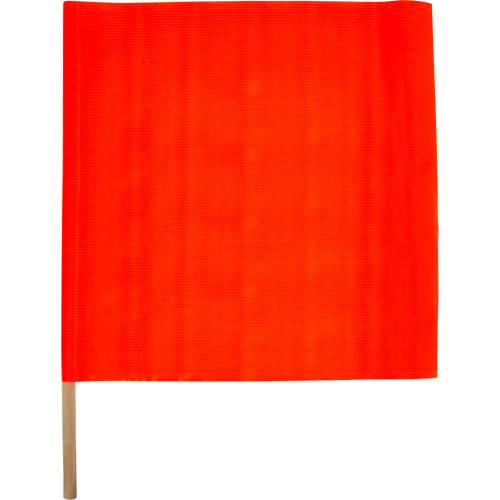 Traffic Safety Flag, Mesh, With Handle NRZ Safety Inc.