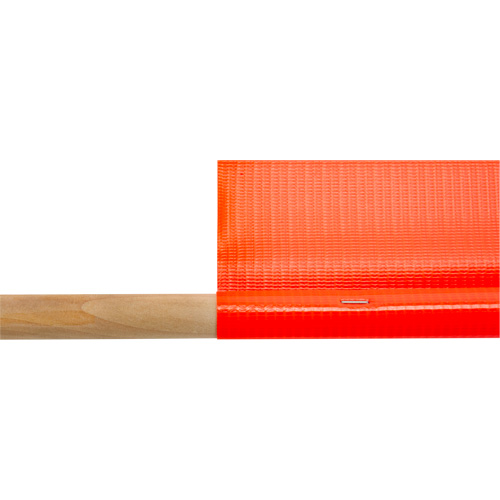 Traffic Safety Flag, Mesh, With Handle NRZ Safety Inc.