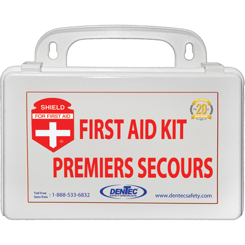 Shield First Aid Kit, Meets/Exceeds CSA Z1220-24 Type 1 Personal, Personal (1 Worker) NRZ Safety Inc.