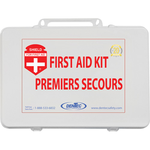 Shield First Aid Kit, Meets/Exceeds CSA Z1220-24 Type 2 Low-Risk Environment, Large (51-100 Workers) NRZ Safety Inc.