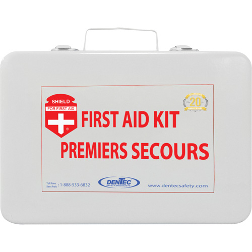 Shield First Aid Kit, Meets/Exceeds CSA Z1220-24 Type 2 Low-Risk Environment, Small (2-25 Workers) NRZ Safety Inc.