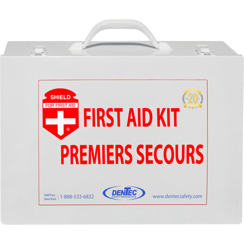 Shield First Aid Kit, Meets/Exceeds CSA Z1220-24 Type 3 High-Risk Environment, Medium (26-50 Workers) NRZ Safety Inc.