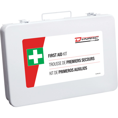 Trousse de premiers soins Dynamic, R&eacute;pond ou surpasse la norme CSA Z1220-24 type 2 environnements &agrave; faible risque, Moyen (26-50 travailleurs) NRZ Safety Inc.