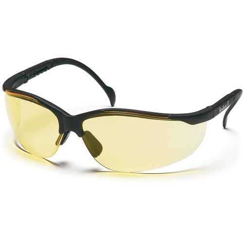 Venture II&reg; Half-Frame Safety Glasses, Amber Lens, ANSI Z87+/MCEPS GL-PD 10-12/Meets/Exceeds CSA Z94.3 NRZ Safety Inc.