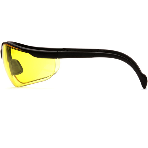 Venture II&reg; Half-Frame Safety Glasses, Amber Lens, ANSI Z87+/MCEPS GL-PD 10-12/Meets/Exceeds CSA Z94.3 NRZ Safety Inc.