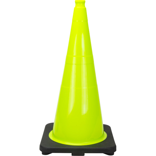 Premium Traffic Cone, 28", Lime Green NRZ Safety Inc.