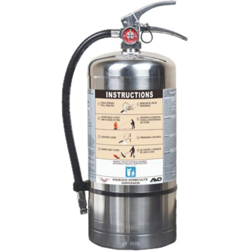 Fire Extinguisher for Lithium-ion Battery Fire Protection, AVD, 6 L Capacity NRZ Safety Inc.