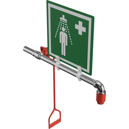 Drench Shower, Water Ring Main Mount NRZ Safety Inc.