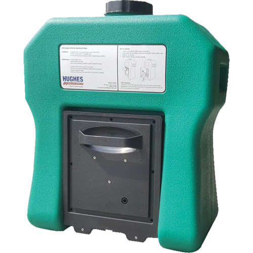 Portable Self-Contained Eyewash Station, Gravity-Fed, 16 gal. Capacity, Meets ANSI Z358.1 NRZ Safety Inc.
