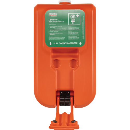 Portable Self-Contained Eyewash Station, Gravity-Fed, 10 gal. Capacity, Meets ANSI Z358.1 NRZ Safety Inc.