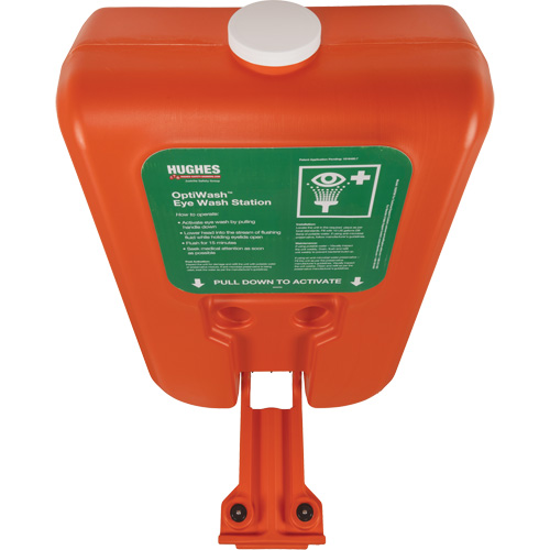 Portable Self-Contained Eyewash Station, Gravity-Fed, 10 gal. Capacity, Meets ANSI Z358.1 NRZ Safety Inc.