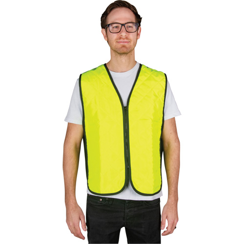 Evaporative Cooling Vest, X-Large, High Visibility Lime-Yellow NRZ Safety Inc.