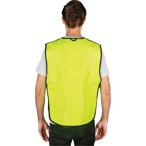 Evaporative Cooling Vest, X-Large, High Visibility Lime-Yellow NRZ Safety Inc.
