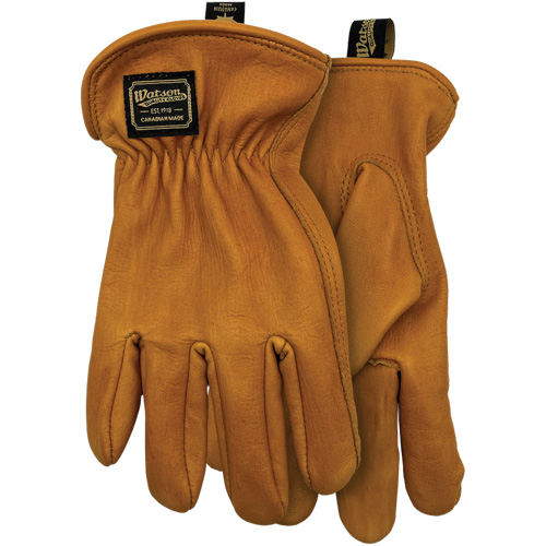 597CR The Duke Cut-Resistant Gloves, Size Medium, Cowhide/Para-Aramid/Polyester/Stainless Steel Shell, ASTM ANSI Level A5 NRZ Safety Inc.