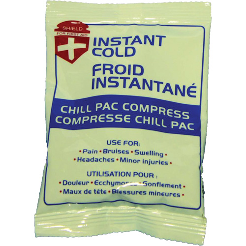 Instant Chill Pac Compress, Cold, Single Use, 4" x 6" NRZ Safety Inc.