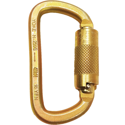 Carabiner Connector with 1/2" Gate Opening NRZ Safety Inc.