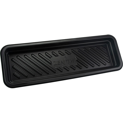 Plateau pour les d&eacute;versements, 12" lo x 48" la x 4,5" h, Cap. de d&eacute;versement 12 gal. US NRZ Safety Inc.