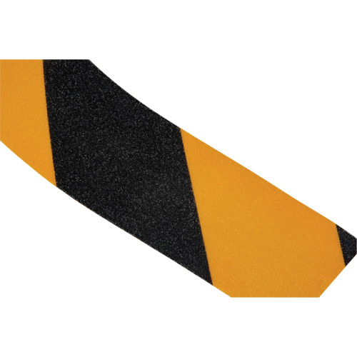 Anti-Skid Tape, 2" x 60', Black & Yellow NRZ Safety Inc.
