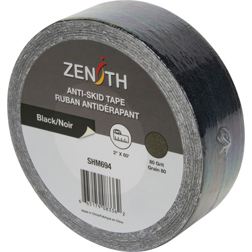 Anti-Skid Tape, 2" x 60', Black NRZ Safety Inc.