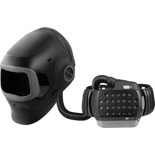 Casque de soudage Speedglas G5-03 Pro-Air avec syst&egrave;me de respirateur d'&eacute;puration d'air propuls&eacute; Adflo — SANS filtre autoassombrissant, Masque de soudage, Pile Lithium-ion NRZ Safety Inc.