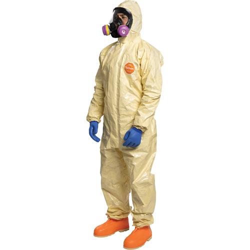 Tychem&reg; 6000 SFR Coverall, Size Small, Khaki NRZ Safety Inc.