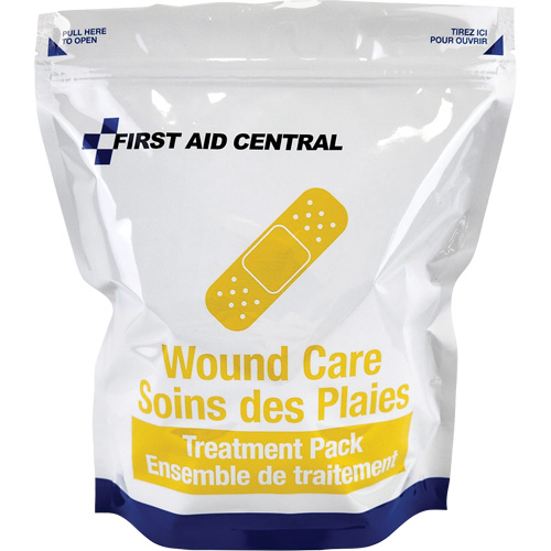 132-Piece Wound Care Refill Pack for Emergency Response First Aid Kit NRZ Safety Inc.