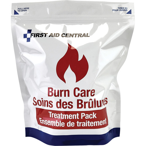 41 articles pour le soin des brûlures pour la trousse d'intervention d'urgence de premiers soins NRZ Safety Inc.